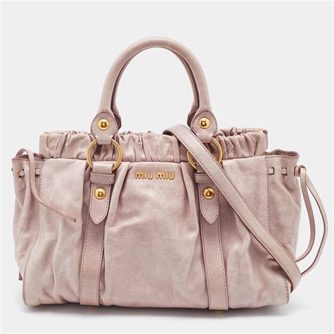 miu miu vitello lux satchel|real real miu vitello.